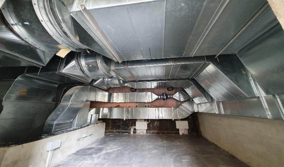 Sheet-metal ductwork network