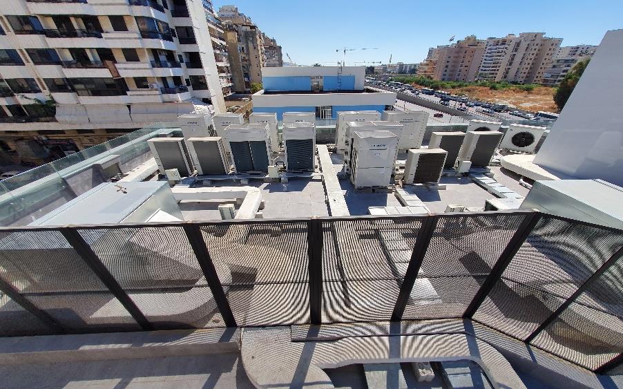 Rooftop DX and VRV condenser units